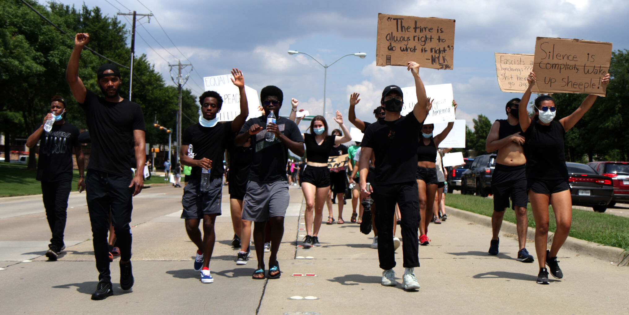 Plano protest